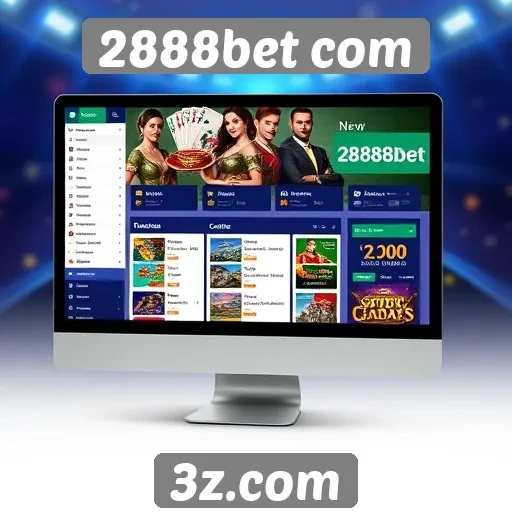 Facilidade de uso da interface do site 2888bet